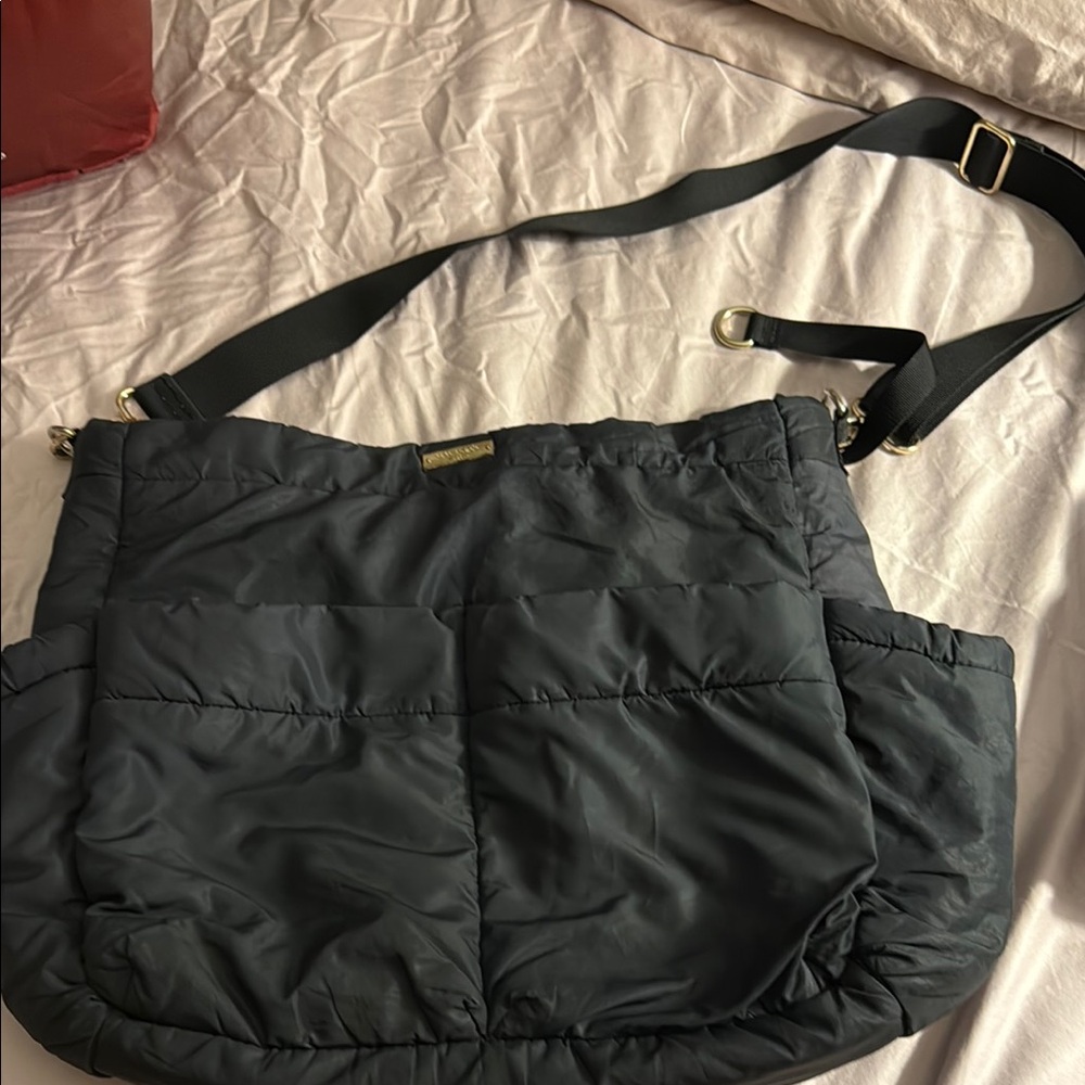 Kate Spade Black Baby Bag with Adjustable Strap